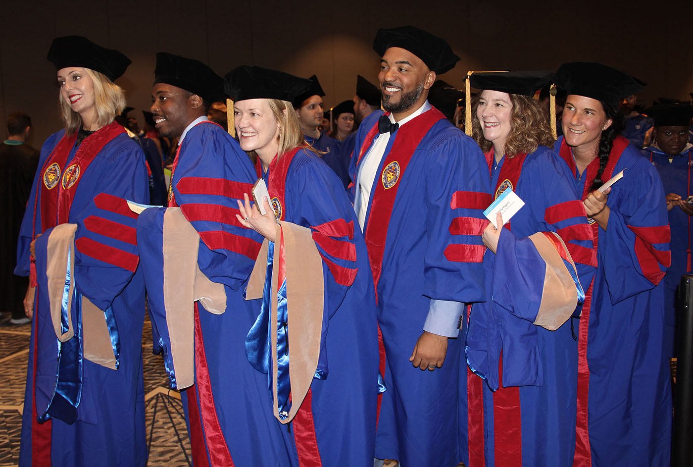 The first graduating class earning a Doctorate of Business Administration from DePaul University 